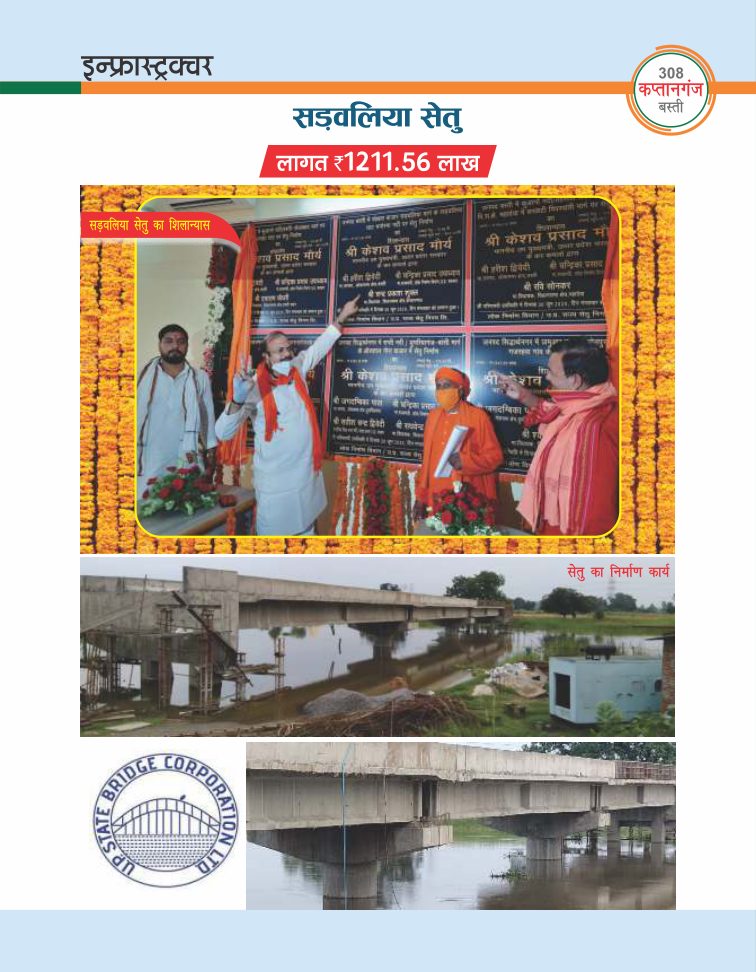 सड़वलिया सेतु निर्माण (यूपी स्टेट ब्रिज कॉर्पोरेशन लिमिटेड)